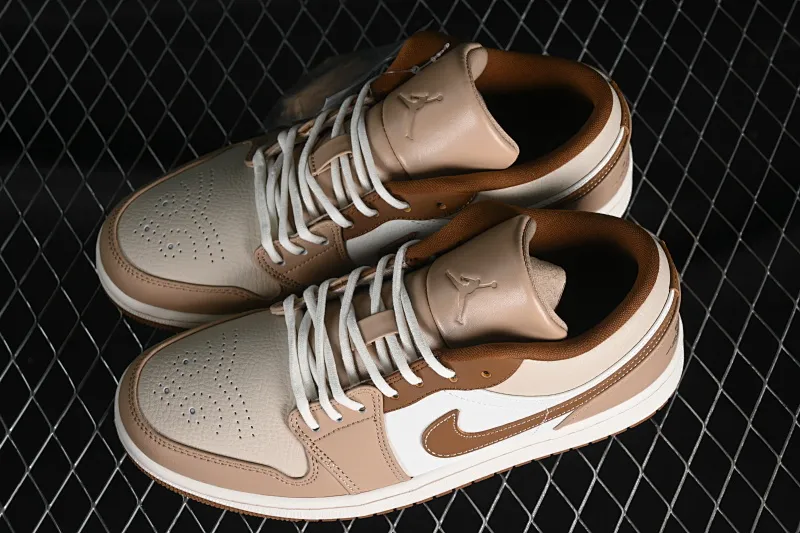 All Categories Air Jordan Jordan Series Basketball Shoes Air Jordan 1 Low Air Jordan 1 Low AJ1 Joe 1 Khaki Yellow Low State Cultural Casual Shoes HF5753-221